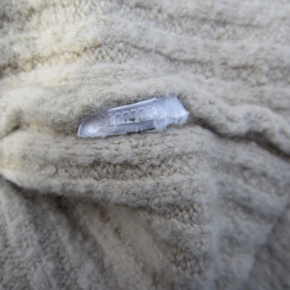 Free people sweater womens S? Cream white Katie‎ Pullover Cropped Y2K Grunge - Picture 8 of 16